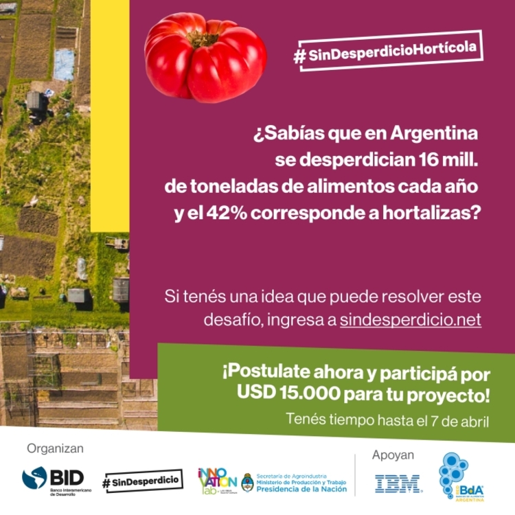 Concurso #Sin Desperdicio Hortícola Argentina 