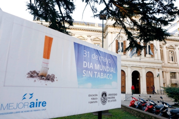 Día Mundial del Tabaco en la UNLP