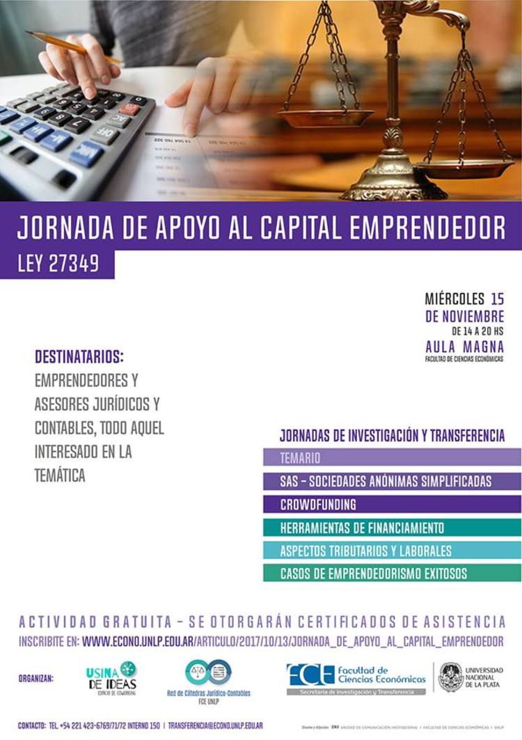 Jornada de Apoyo al Capital Emprendedor en Económicas