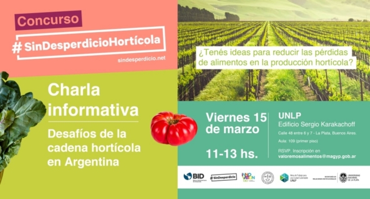 Presentación del Concurso #Sin Desperdicio Hortícola Argentina